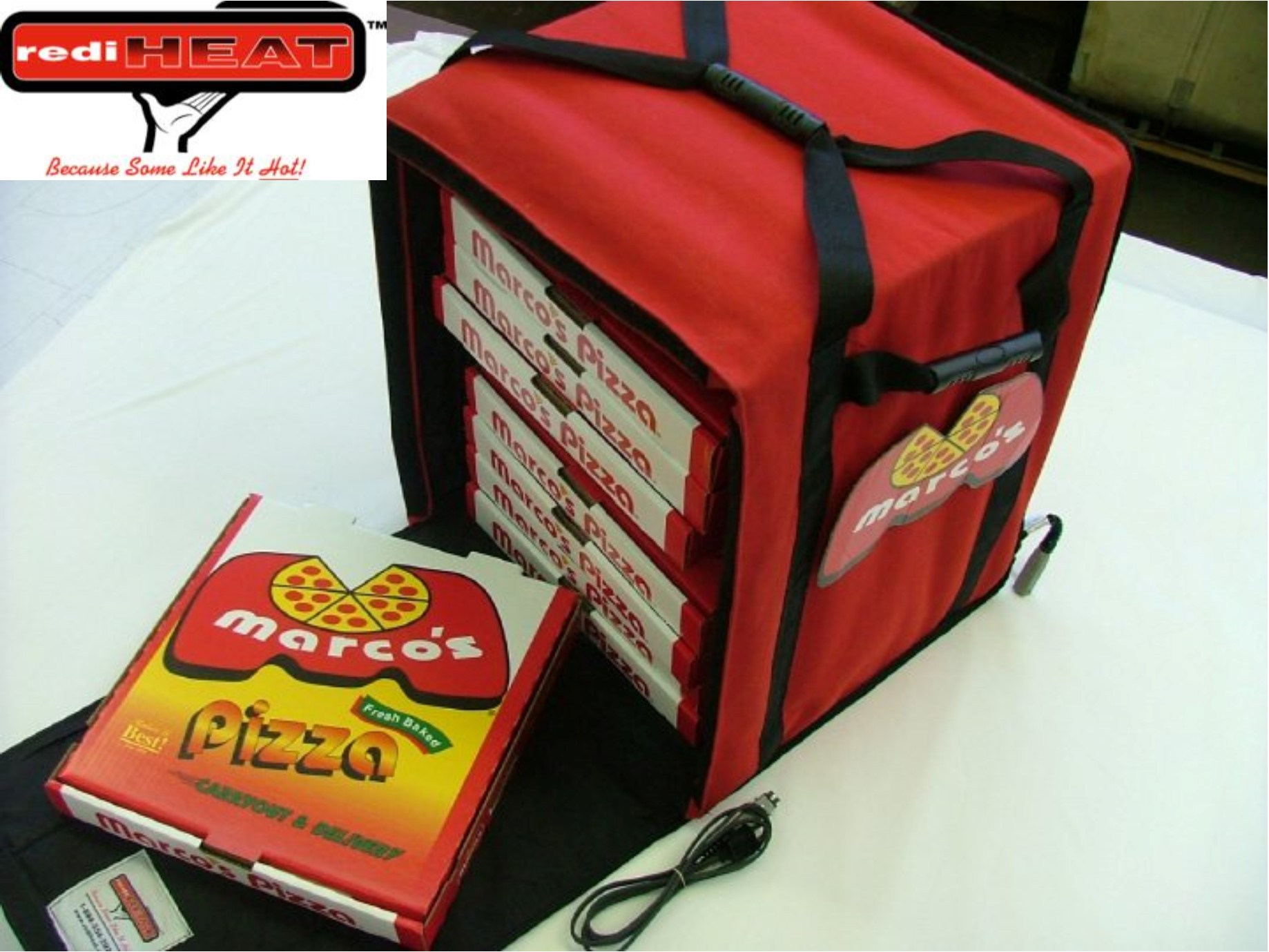 rediheat heated food delivery bag